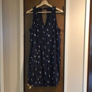 Gap summer sailboat print dress nwot, never worn